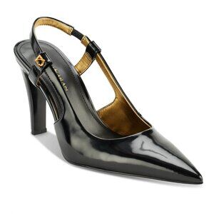 Donna Karan New York Women's "Donna" Black Slingback Pumps Size: 9